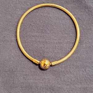 Pandora Rose Gold Bracelet 7 1/4 "